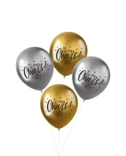 Shimmer Cheers Ballonnen 4 Stuks