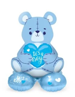 Staande Folieballon Beer Its A Boy 61cm