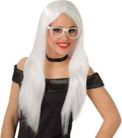 Stijle Pruik Wit