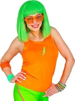 Tanktop Oranje Neon -Halloween-Kostuums tanktop oranje neon 3