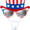 Uncle Sam Bril Met Snor En Sik -Halloween-Kostuums uncle sam bril met snor en sik 0