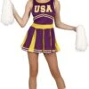 USA Cheerleader Outfit Tiener -Halloween-Kostuums usa cheerleader outfit tiener 0
