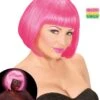 Valentijn Pruik Neon Roze -Halloween-Kostuums valentijn pruik neon roze 0