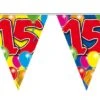 Verjaardag 15 Jaar Balloons Vlaggenlijn 10 Meter -Halloween-Kostuums verjaardag 15 jaar balloons vlaggenlijn 10 meter 0