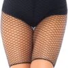 Visnet Short Dames Zwart 2 Visnet Short Dames Zwart -Halloween-Kostuums visnet short dames zwart 0