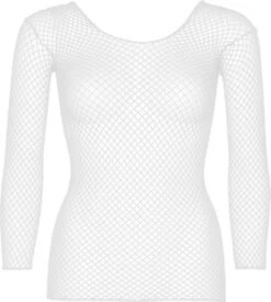 Visnet Topje Dames Wit