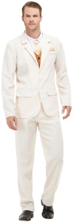Wit Jaren 20 Heren Outfit -Halloween-Kostuums wit jaren 20 heren outfit 2