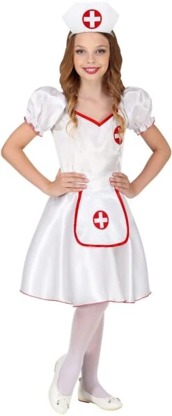 Wit Verpleegster Outfit Meisjes