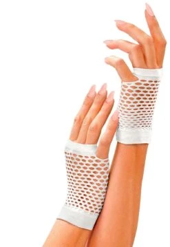 Witte Toploze Nethandschoenen -Halloween-Kostuums witte toploze nethandschoenen 2