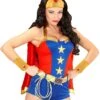 Wonder Woman Hoofdband En Armbanden