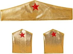 Wonder Woman Hoofdband En Armbanden -Halloween-Kostuums wonder woman hoofdband en armbanden 2