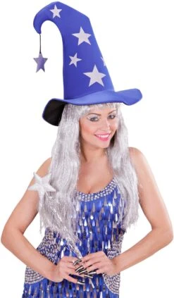 Zilveren Glitternagels Met Oogwimpers -Halloween-Kostuums zilveren glitternagels met oogwimpers 2