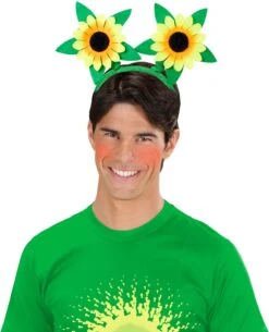 Zonnebloemen Hoofdband -Halloween-Kostuums zonnebloemen hoofdband 2