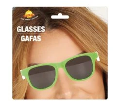 Zonnebril Neon Groen -Halloween-Kostuums zonnebril neon groen 2