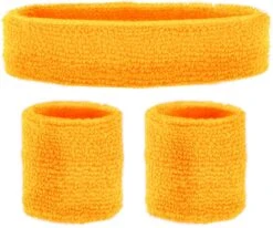 Zweetbanden Set Oranje -Halloween-Kostuums zweetbanden set oranje 4